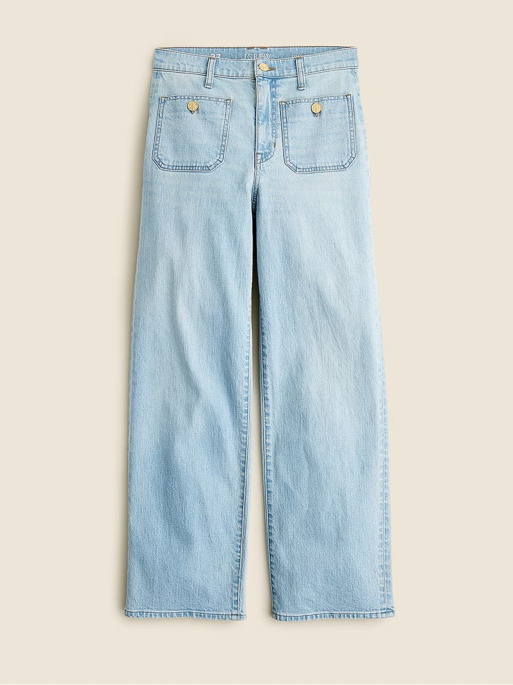 J.Crew Slim Wide Leg Jeans – Size 28 – Light Wash
